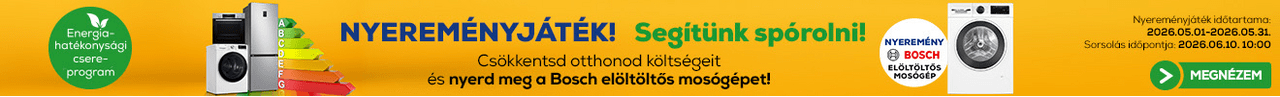 Energia Hatékonysági Csere Program nyereményjáték május