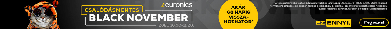 Black november az Euronics-nál!