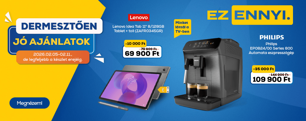 Dermesztően jó ajánlatok az Euronics-nál!