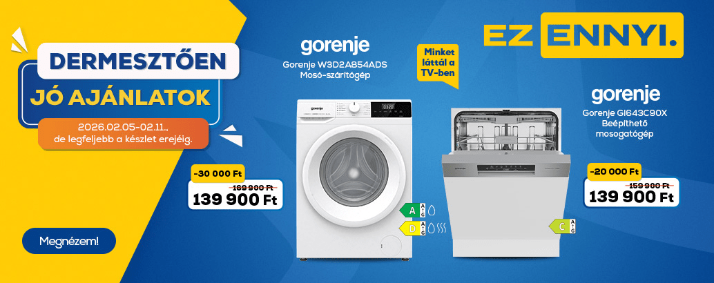 Dermesztően jó ajánlatok az Euronics-nál!