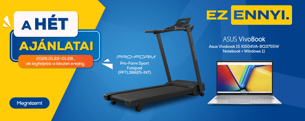 Hét ajánlatai az Euronics-nál! Ez ennyi.