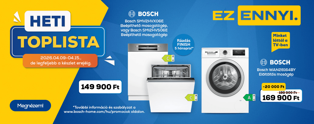 Hét ajánlatai az Euronics-nál! Ez ennyi.