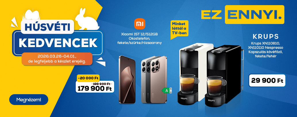 Hét ajánlatai az Euronics-nál! Ez ennyi.