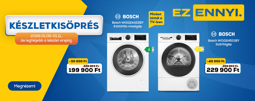 Készletkisöprés indul! Válogass termékeink között