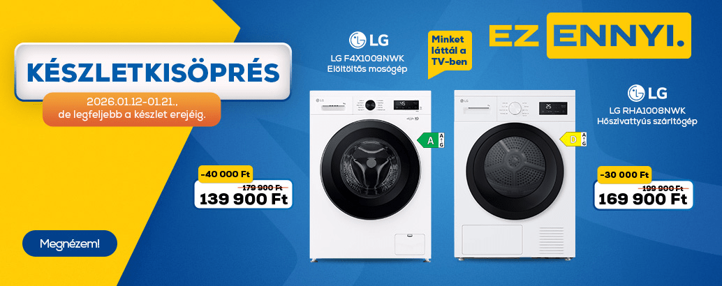Készletkisöprés indul! Válogass termékeink között