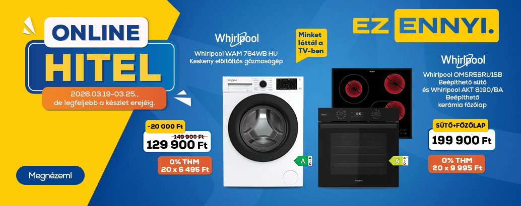 Promóciós hitel ajánlatok az Euronics-ban! Ez ennyi.