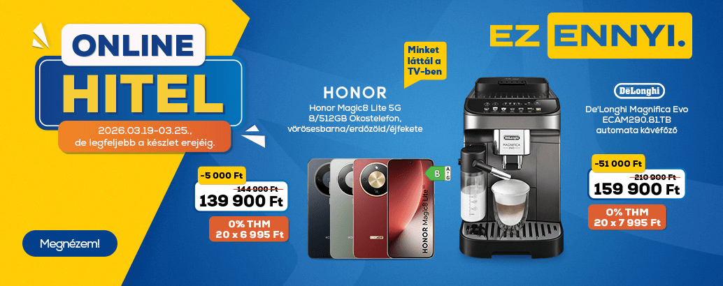 Promóciós hitel ajánlatok az Euronics-ban! Ez ennyi.