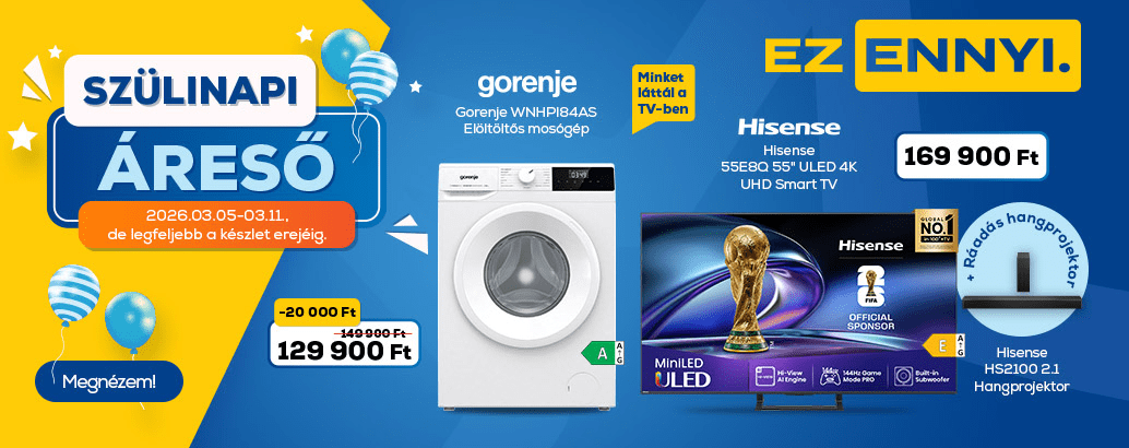 Szülinapi áreső az Euronicsban!