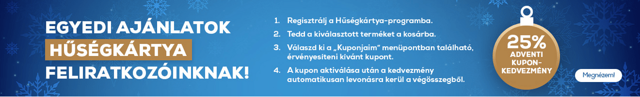 Adventi kalendárium-24 nap, 24 kedvezmény