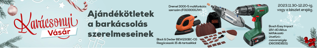 Ajándékötletek a barkácsolás szerelmeseinek