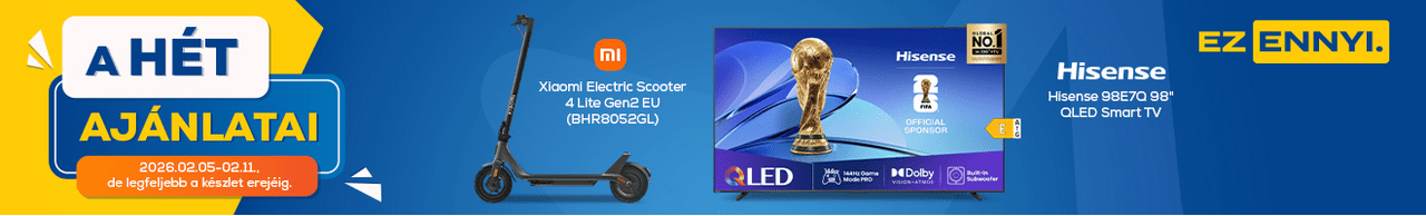 Hét ajánlatai az Euronics-nál! Ez ennyi.