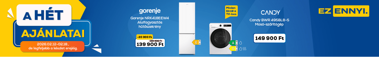 Hét ajánlatai az Euronics-nál! Ez ennyi.