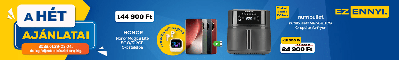 Hét ajánlatai az Euronics-nál! Ez ennyi.