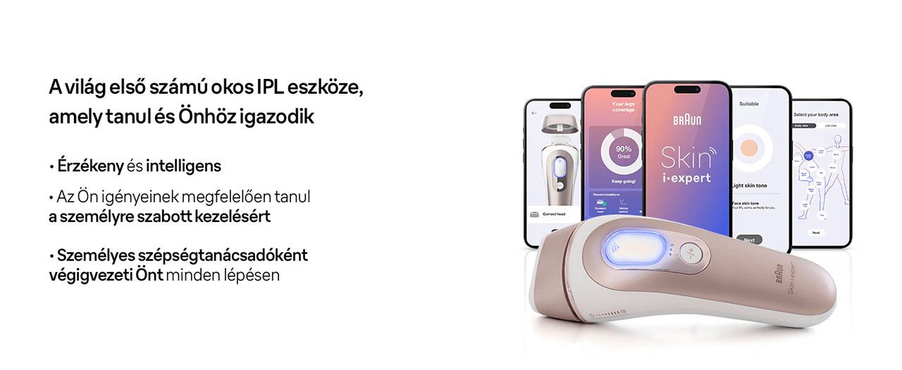 A világ első számú okos IPL eszköze, amely tanul és Önhöz igazodik A világ első számú okos IPL eszköze, amely tanul és Önhöz igazodik