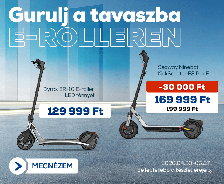 Gurulj a tavaszba E-rolleren