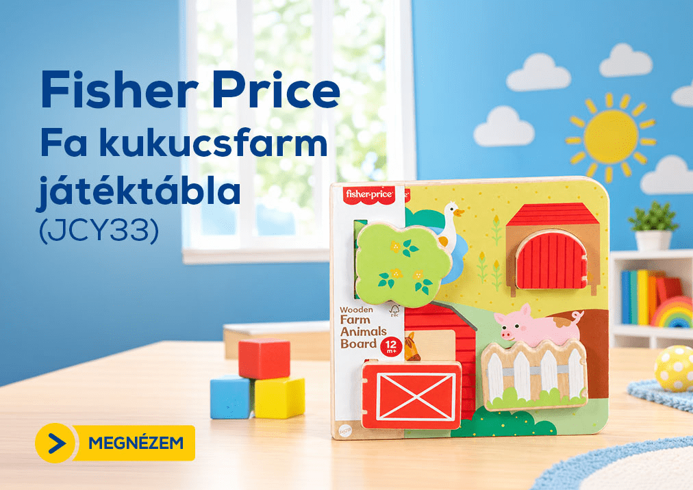 Fisher-Price Fa kukucsfarm játéktábla