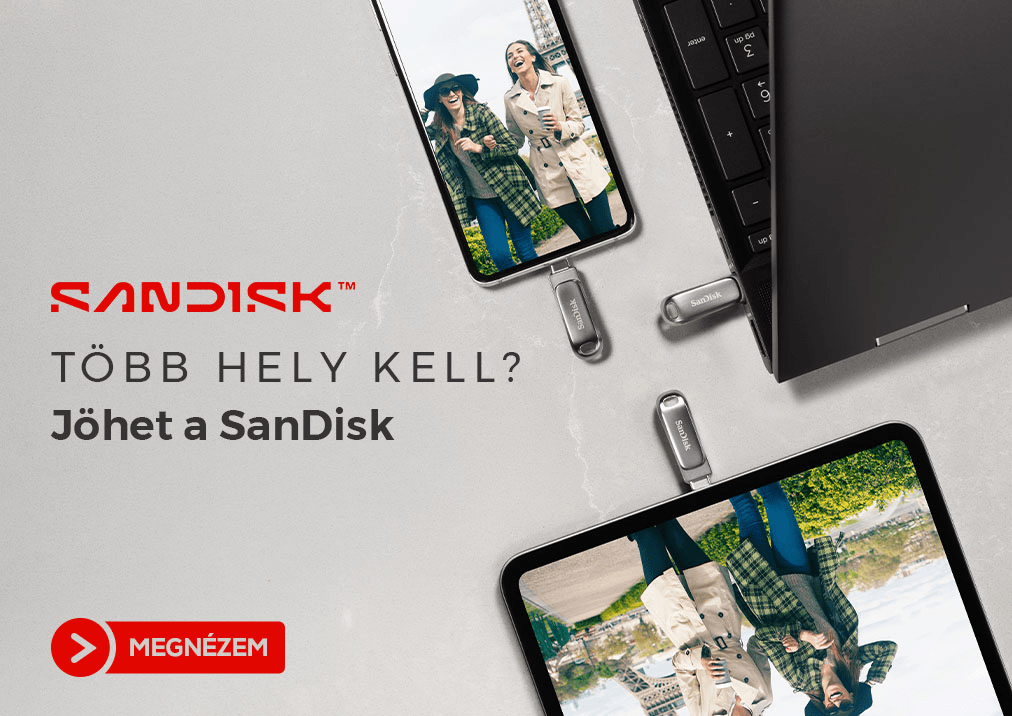 Több hely kell? Jöhet a SanDisk