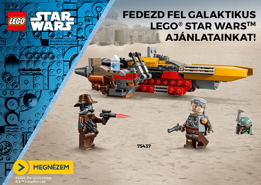 Fedezd fel galaktikus LEGO® Star Wars™ ajánlatainkat!