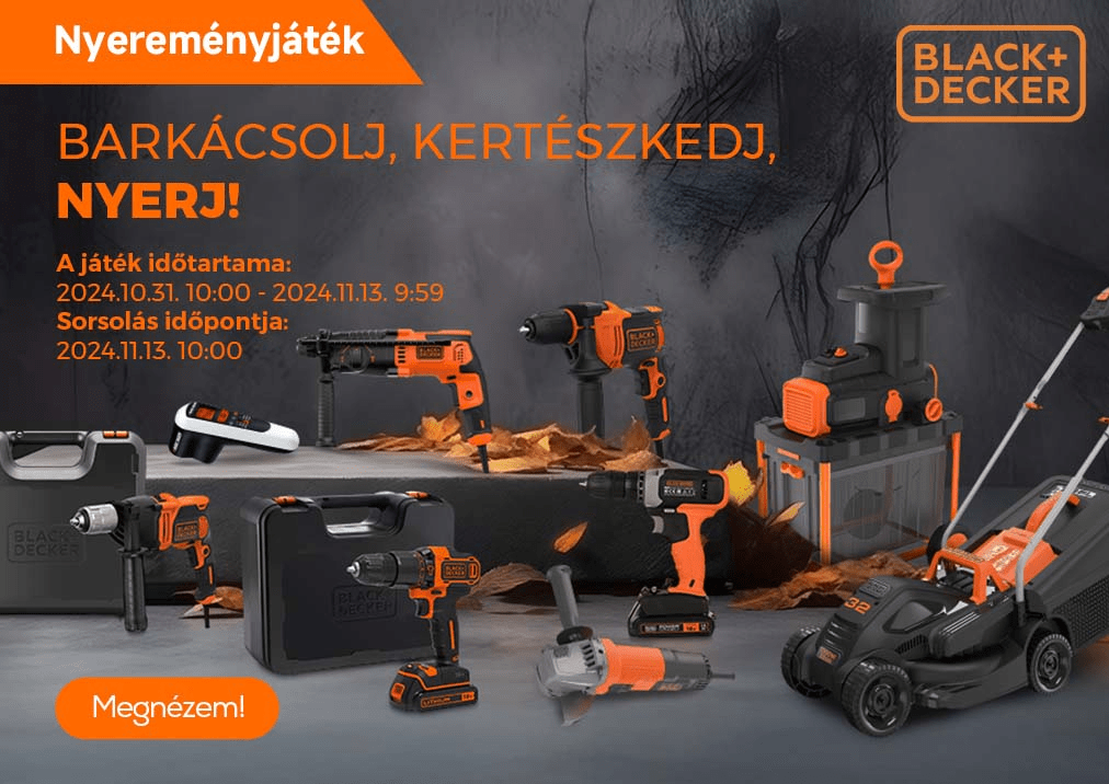 Black&Decker nyereményjáték