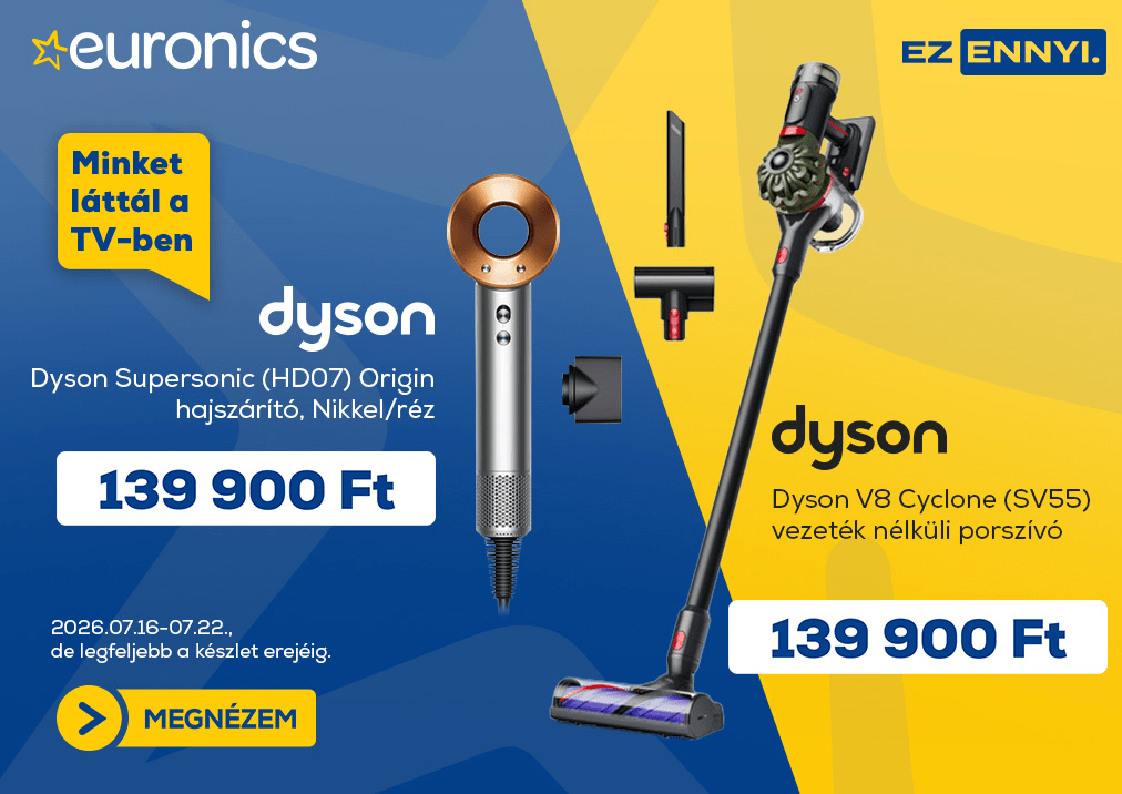 Dyson V8 Cyclone (SV55) vezeték nélküli porszívó