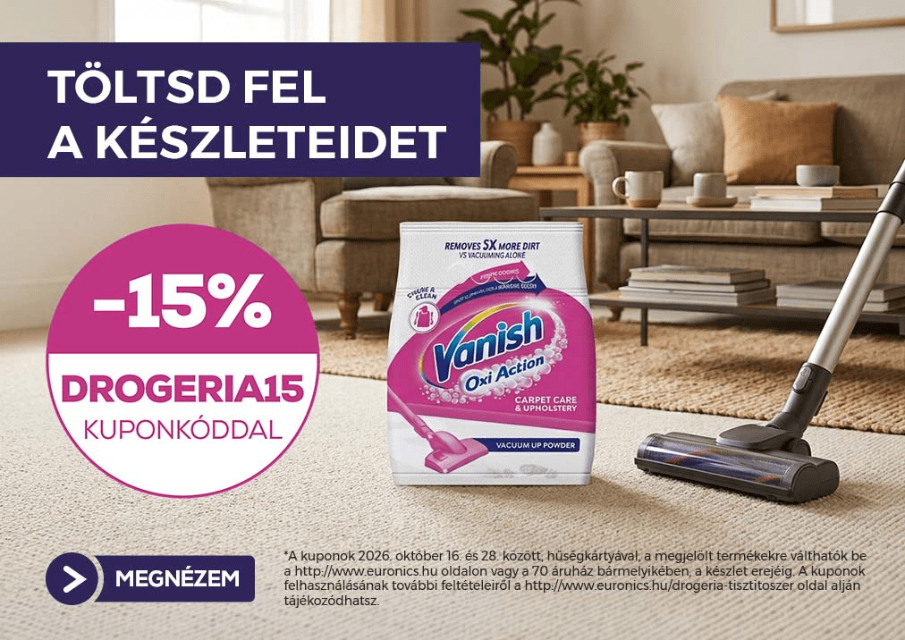 Töltsd fel a készleteidet