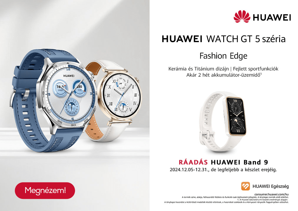 Huawei órák ráadás Band 9