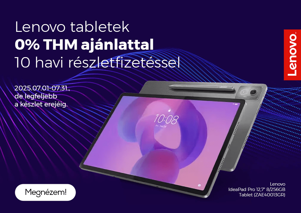 Lenovo tabletek 10 hó 0% THM ajánlattal