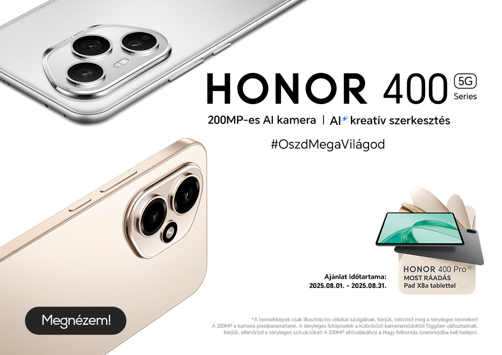 HONOR 400 ráadás