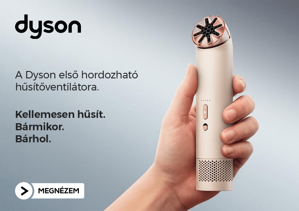 A Dyson első hordozható hűsítőventilátora. Kellemesen hűsít. Bármikor. Bárhol.