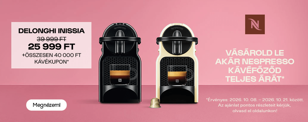 Nespresso őszi refund