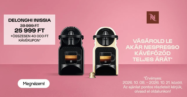 Nespresso őszi refund