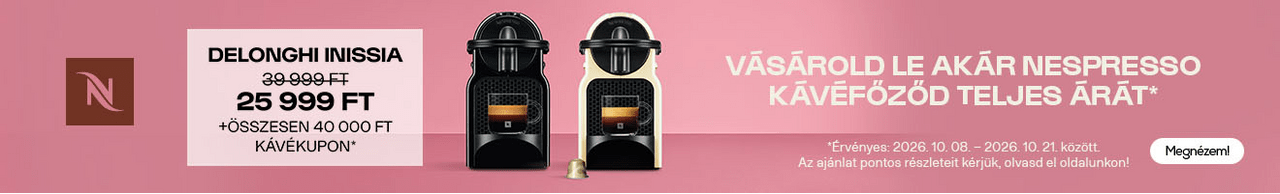 Nespresso őszi refund
