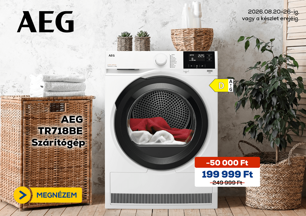 AEG TR718BE Szárítógép