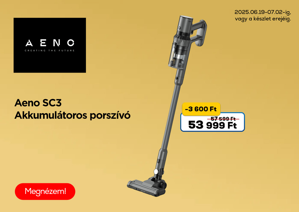 Aeno SC3 Akkumulátoros porszívó