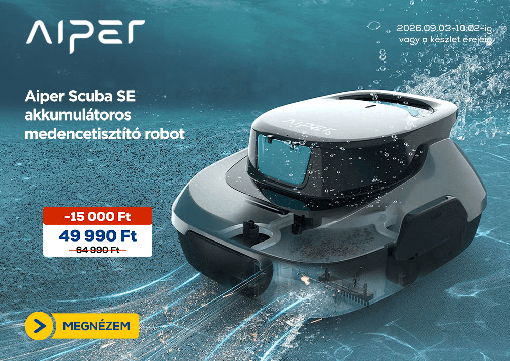 Aiper Scuba SE akkumulátoros medencetisztító robot