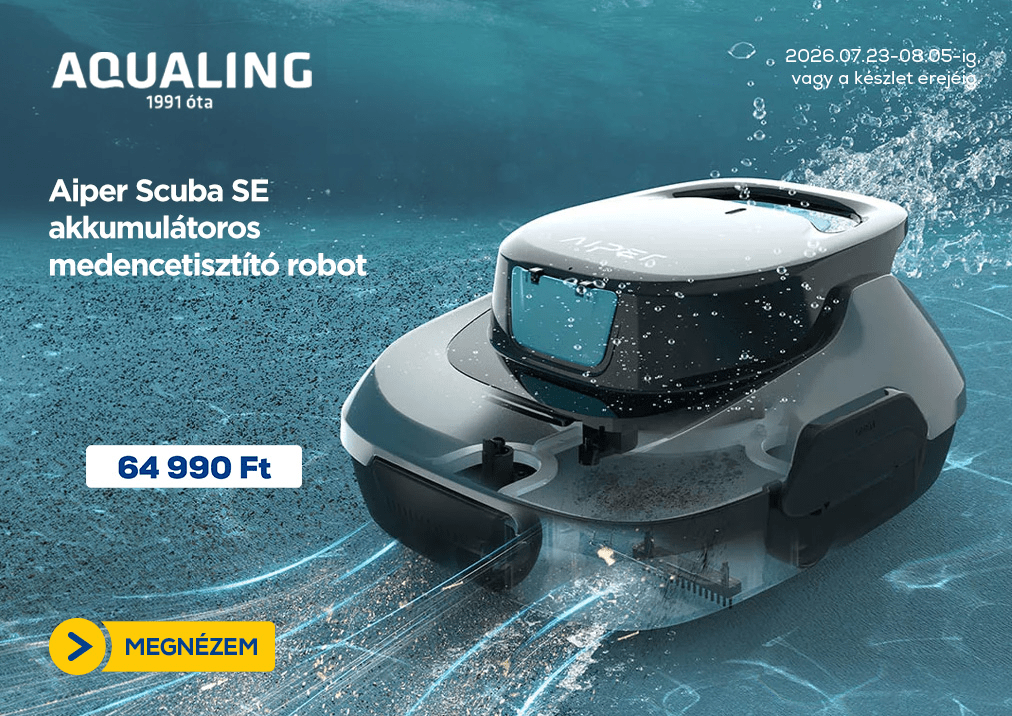 Aiper Scuba SE akkumulátoros medencetisztító robot