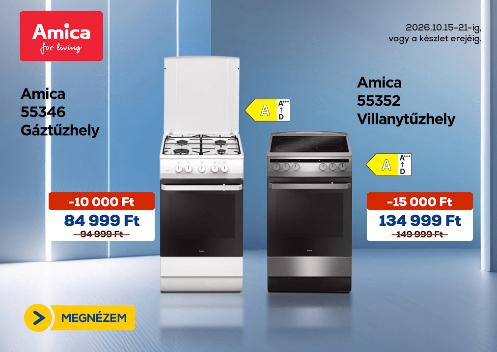 Amica 55346 Gáztűzhely