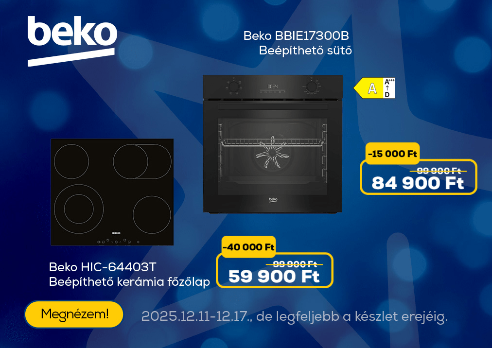 Beko HIC-64403T Beépíthető kerámia főzőlap
