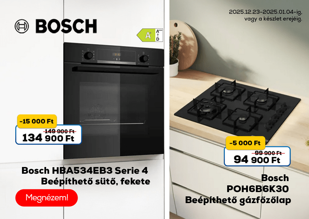 Bosch POH6B6K30 Beépíthető gázfőzőlap