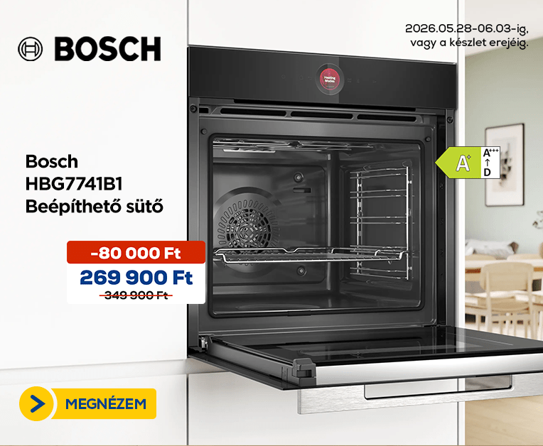 Bosch HBG7741B1 Beépíthető sütő