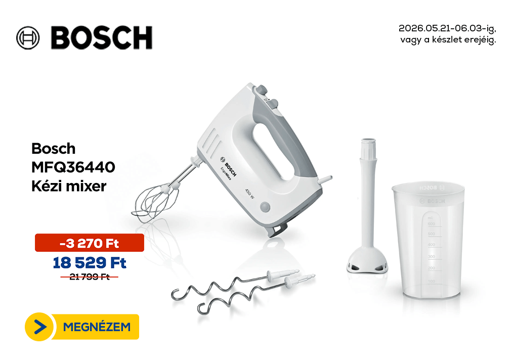 Bosch MFQ36440 Kézi mixer