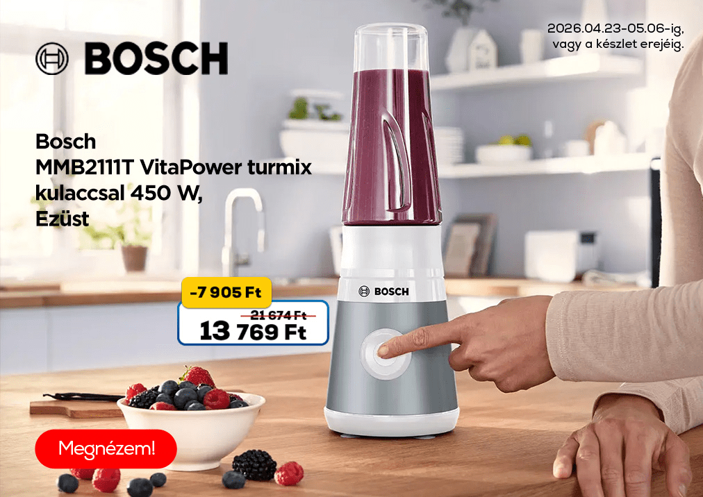 Bosch MMB2111T VitaPower turmix kulaccsal 450 W