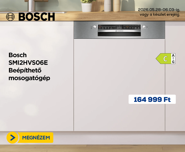 Bosch SMI2HVS06E Beépíthető mosogatógép