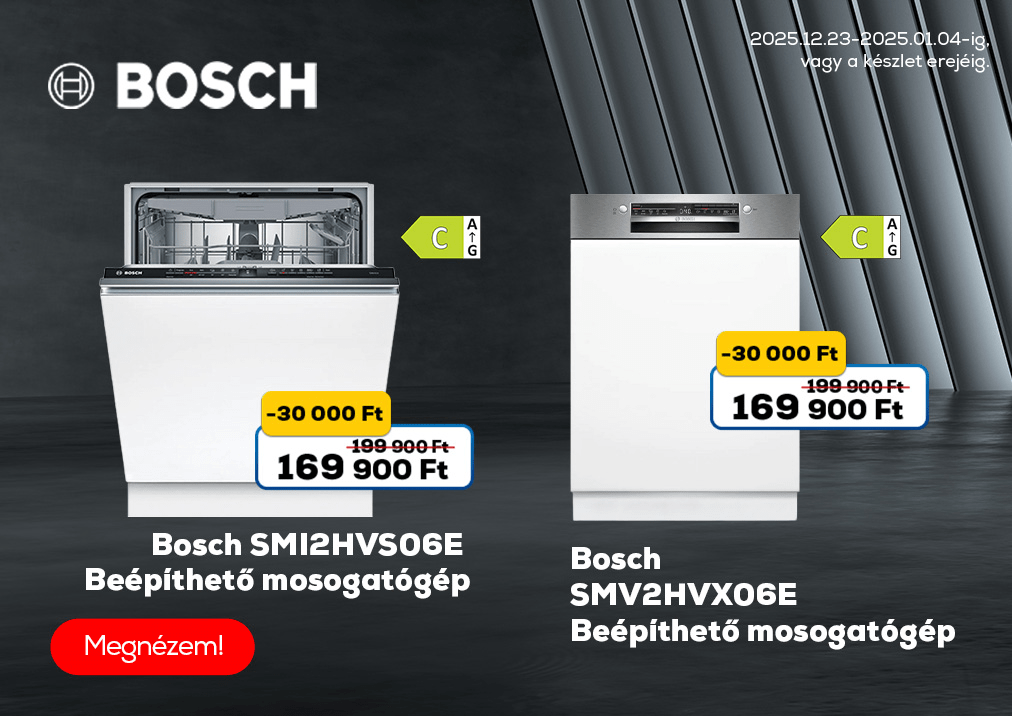 Bosch SMI2HVS06E Beépíthető mosogatógép
