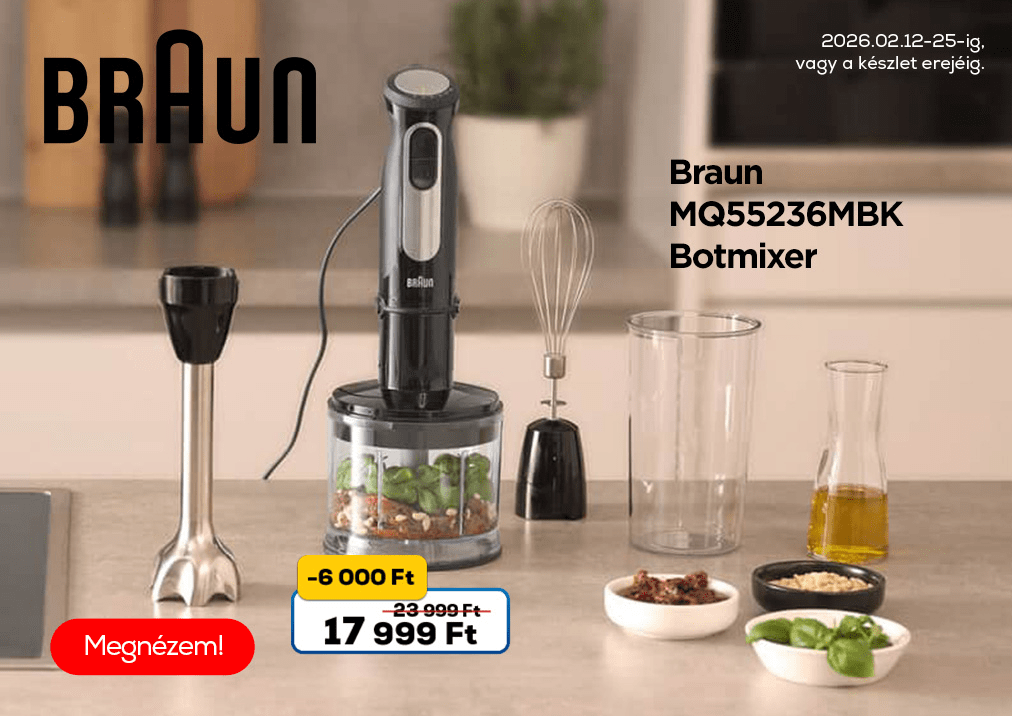 Braun MQ55236MBK Botmixer