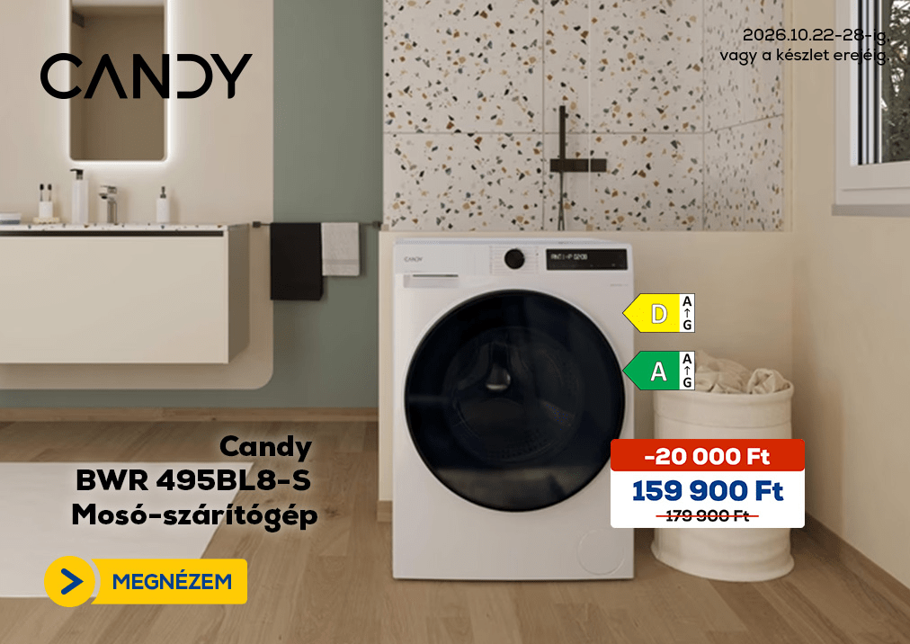 Candy BWR 495BL8-S Mosó-szárítógép