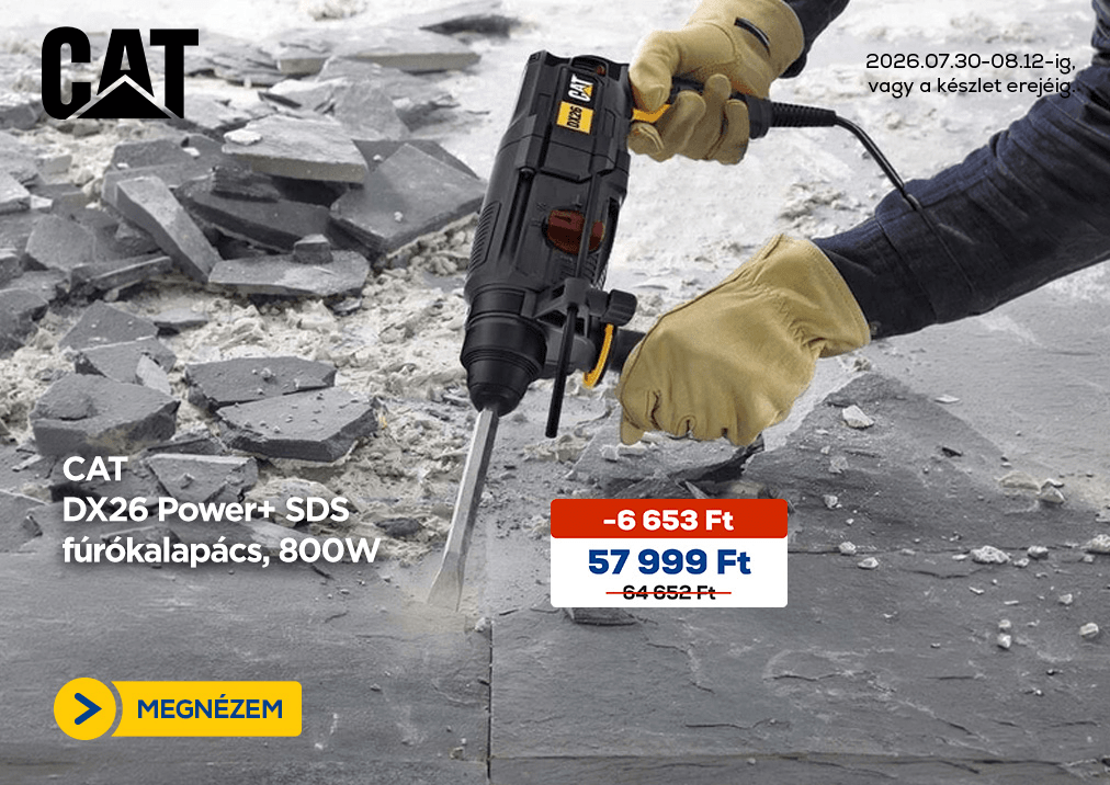 CAT DX26 Power+ SDS fúrókalapács