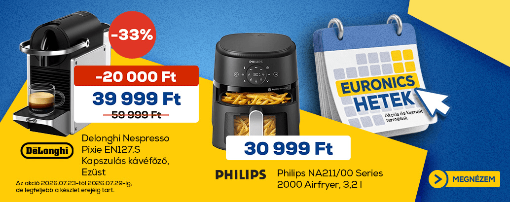 Euronics hetek! Ez ennyi.