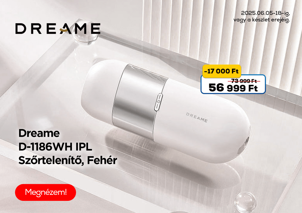 Dreame D-1186WH IPL Szőrtelenítő, Fehér