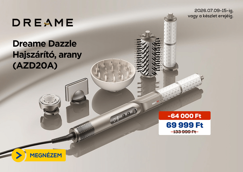 Dreame Dazzle Hajszárító, arany (AZD20A)